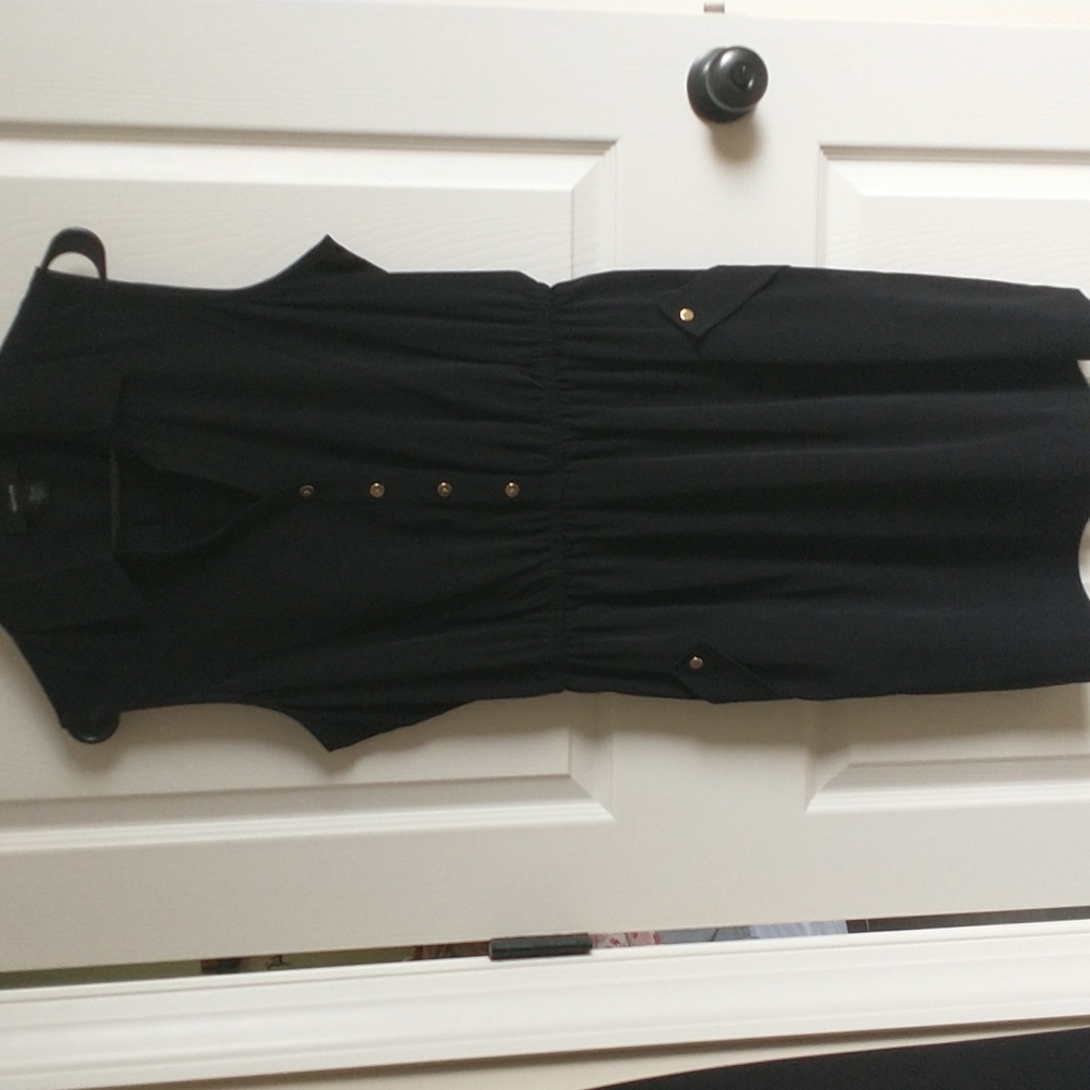 black Alfani Dress with Pockets.
